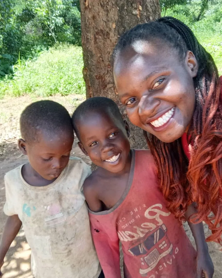 Children supported by Shining Light Uganda