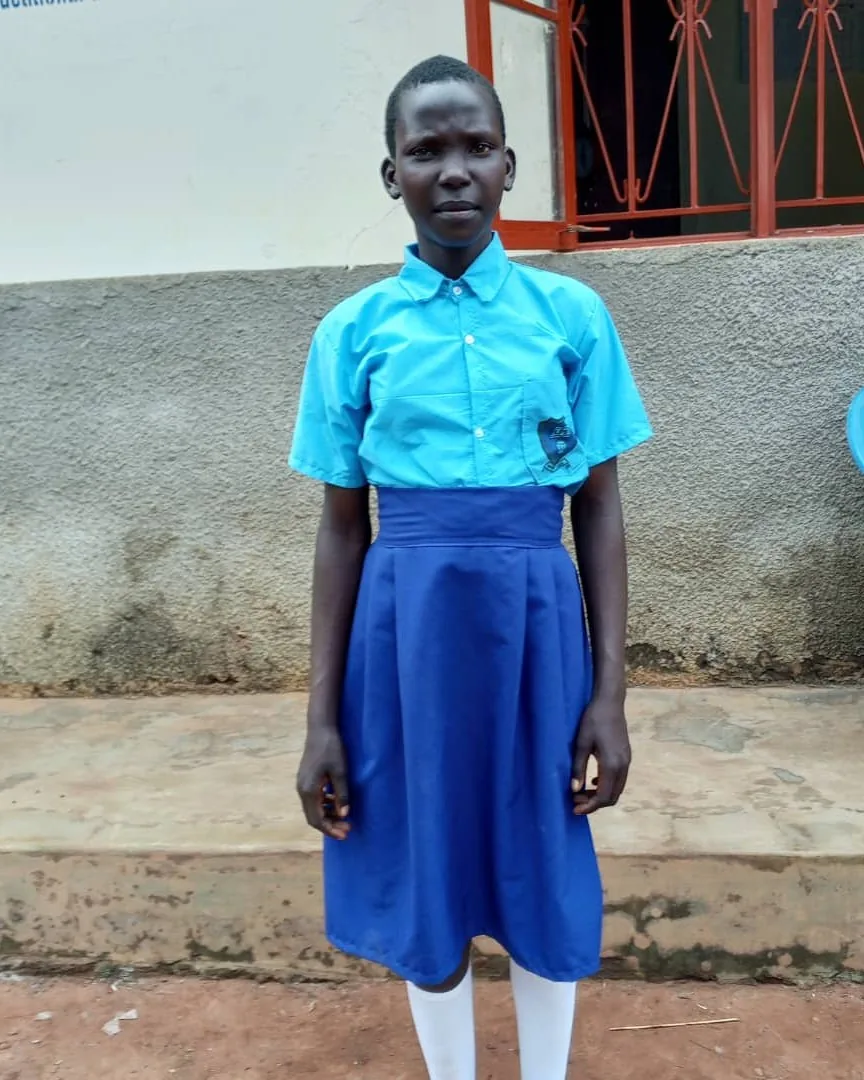Schoolgirl supported through education programming